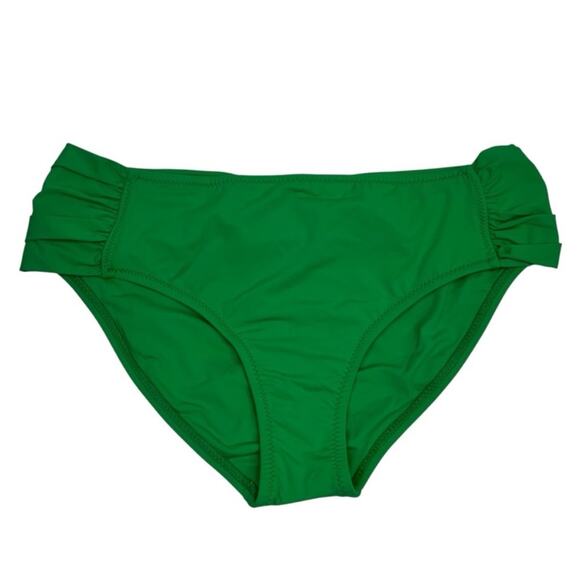 Becca Color Code Hipster rear scrunch Bikini bottoms verde green - 3X - Picture 3 of 12